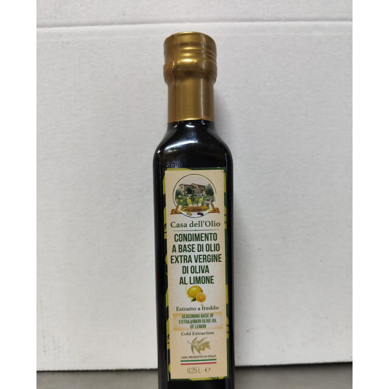 Olio di Oliva Aromatizzato al Limone da 50 CL