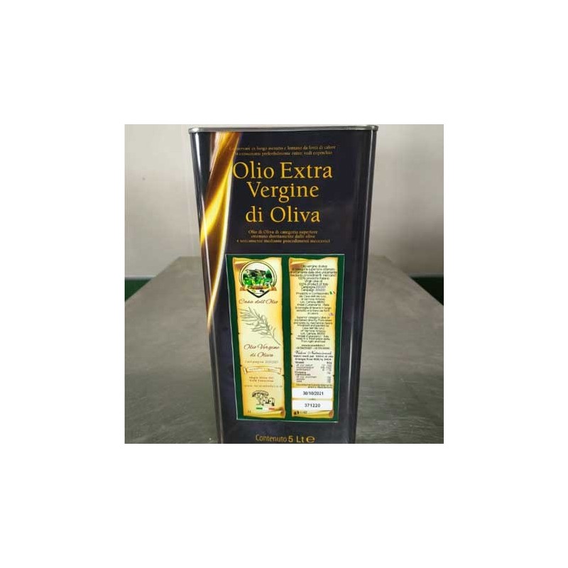 Olio di Oliva Classico da 5 Litro Estratto a Freddo