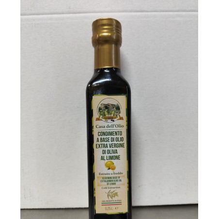 Olio di Oliva Aromatizzato al Limone da 25 CL